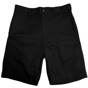 PGA Tour Black Flat Front Moisture Wicking Shorts Size: 32 New Men’s Golf Shorts